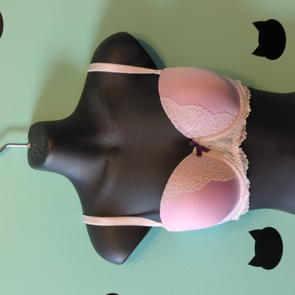 Victoria's Secret Pink White Dream Angels Multi-Way Straps Convertible 34D